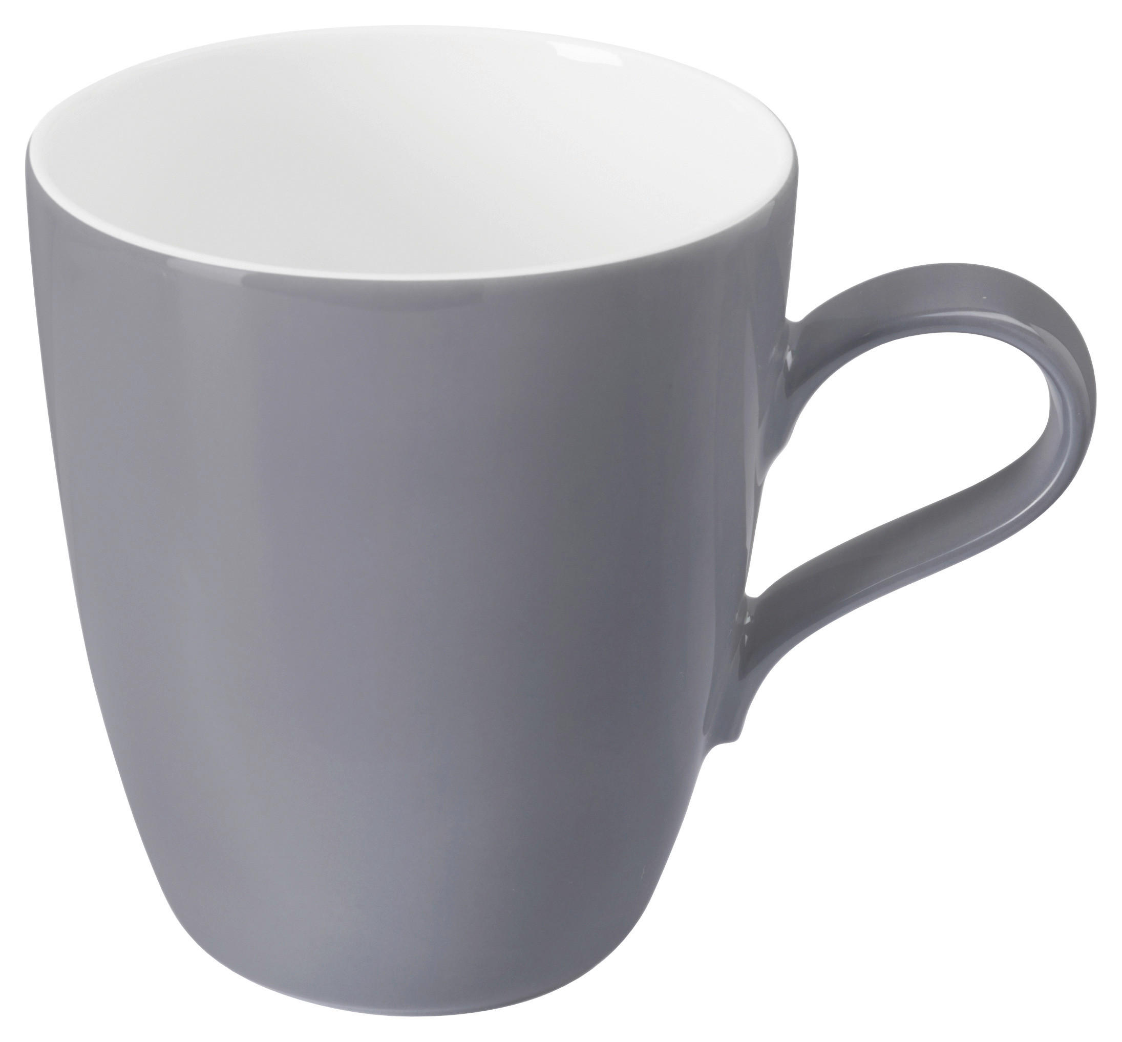 KAFFEEBECHER Life Fashion Elegant Grey  400 ml   - Grau, Design, Keramik (0,4l) - Seltmann Weiden