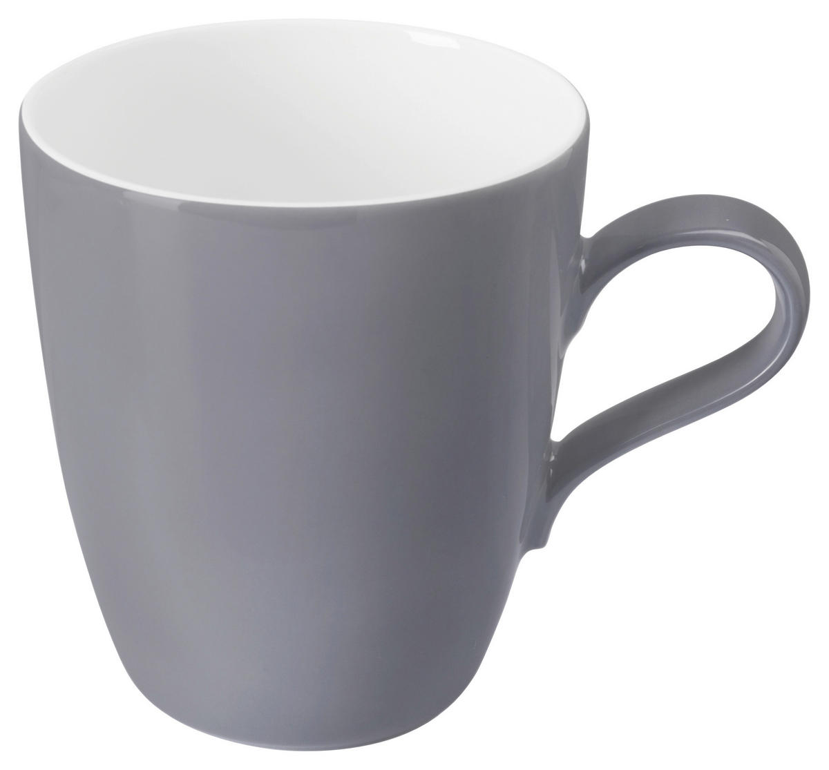 KAFFEEBECHER Life Fashion Elegant Grey  400 ml   - Grau, Design, Keramik (0,4l) - Seltmann Weiden