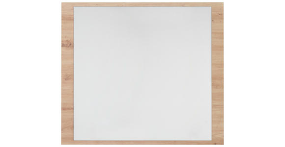 WANDSPIEGEL 85/75/2 cm - Eichefarben, KONVENTIONELL, Glas/Holzwerkstoff (85/75/2cm) - Xora