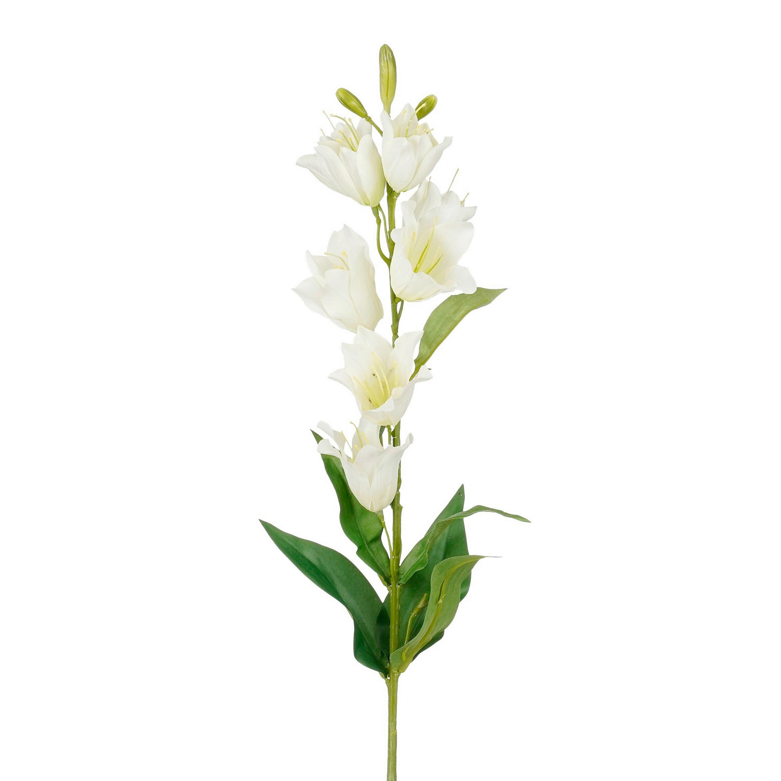 MŰVIRÁG - krémszínű, Basics, textil (71/14/18cm)