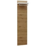 GARDEROBENPANEEL 42/183/27 cm - Eichefarben/Weiß, Design, Holz/Holzwerkstoff (42/183/27cm) - Dieter Knoll
