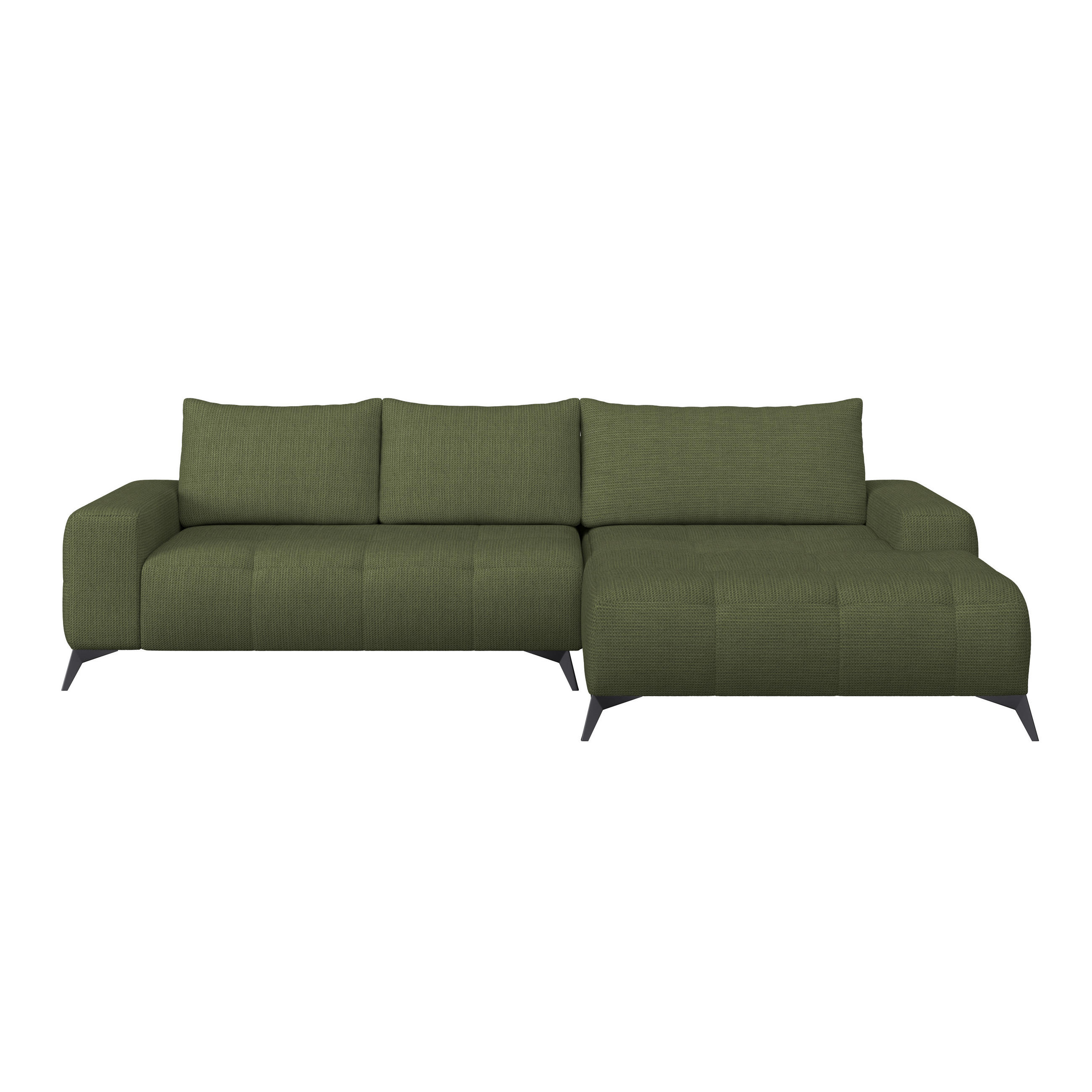 Mid.you Ecksofa Mauro Waldgrün 290x175 cm
