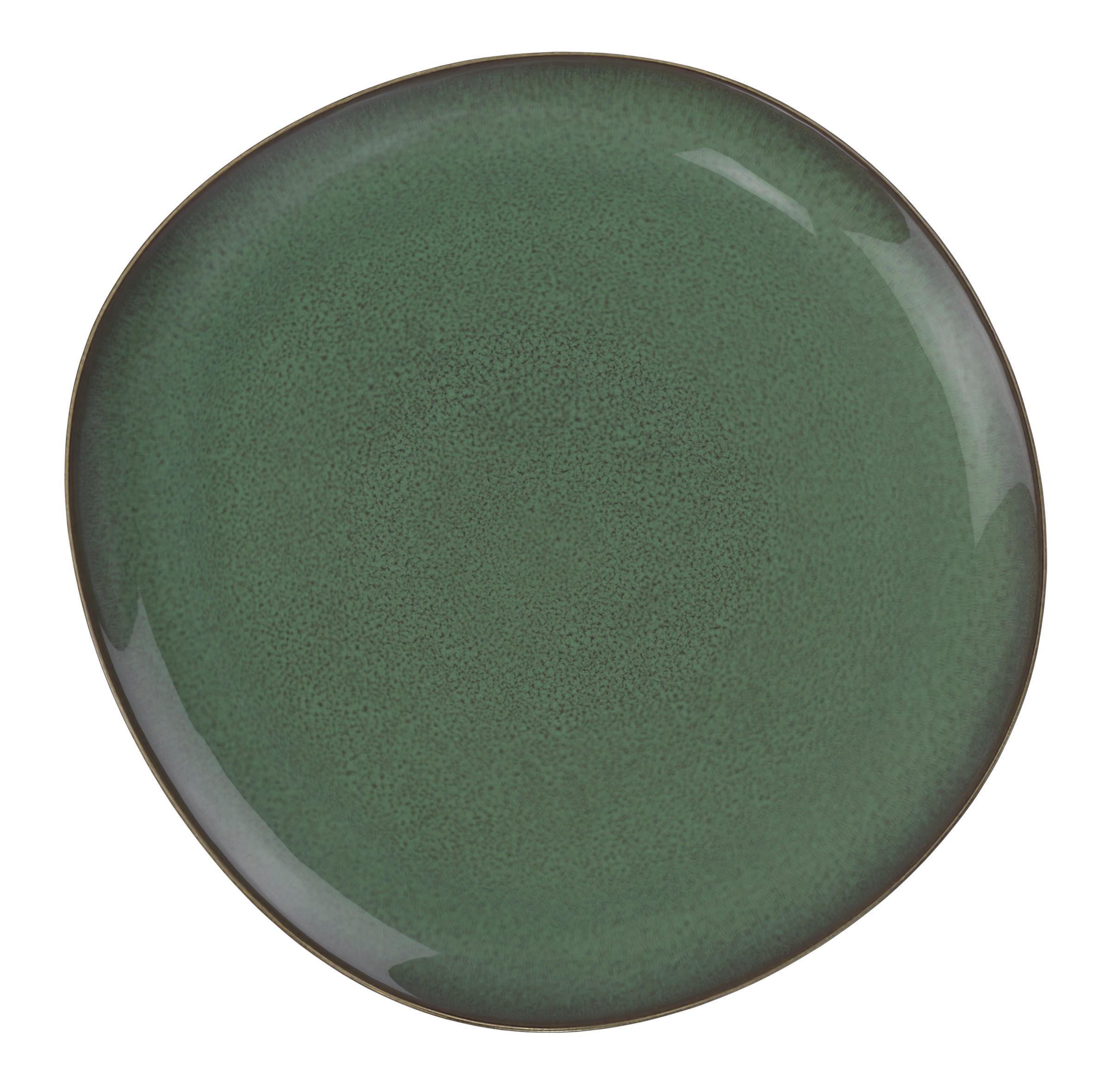SERVIERPLATTE - Dunkelgrün, KONVENTIONELL, Keramik (32,0/31,5/3,0cm) - like.Villeroy & Boch
