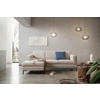 ECKSOFA in Webstoff Beige  214/146 cm  - Beige/Schwarz, Design, Textil/Metall (214/146cm) - LOOKS by W.Joop