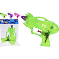 VATTENPISTOL - ljusgrön/pink, Basics, plast (15cm)