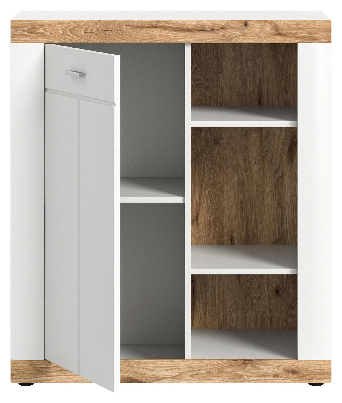 KOMMODE  in 91/104/40 cm  - KONVENTIONELL, Holzwerkstoff/Metall (91/104/40cm) - MID.YOU