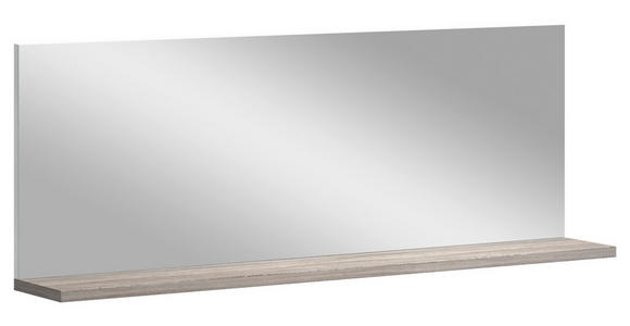 WANDSPIEGEL 129/47/20 cm    - Eichefarben, Design, Glas/Holzwerkstoff (129/47/20cm) - Xora