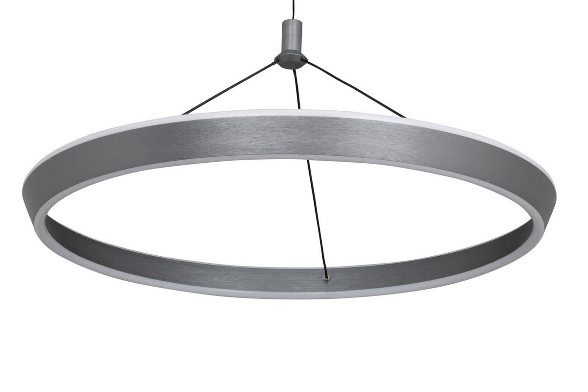 LED-HÄNGELEUCHTE 60/150 cm  - Grau, LIFESTYLE, Metall (60/150cm) - Ambiente