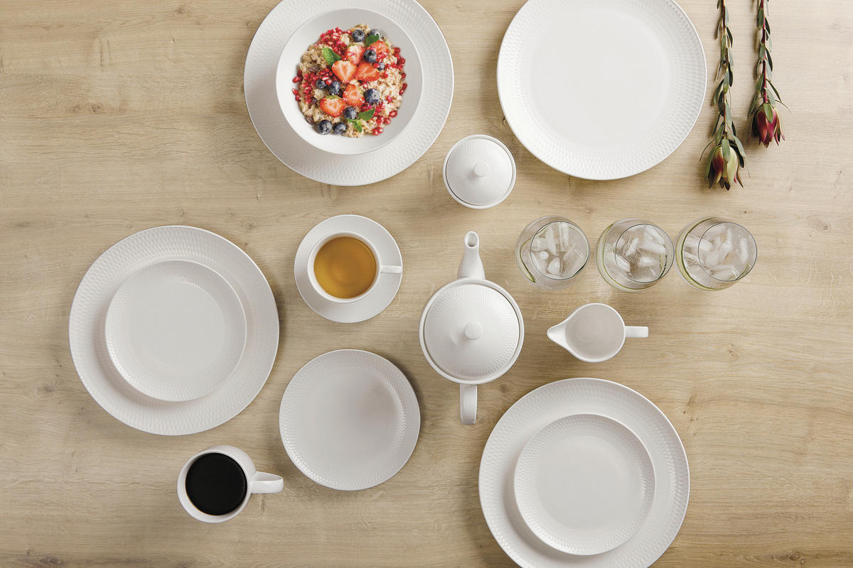 TANIER porcelán keramika 23 cm - biela, Basics, keramika (23cm) - Maxwell & Williams