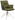 ARMLEHNSTUHL Mikrofaser, Leinenoptik Anthrazit, Grün Edelstahl Sitzfläche 360° drehbar  - Edelstahlfarben/Anthrazit, Design, Textil/Metall (59/89,5/63cm) - Novel