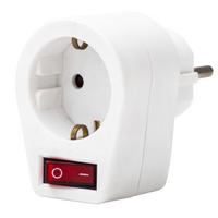 KONTAKT - vit, Basics, plast (8/6,9/5,4cm)