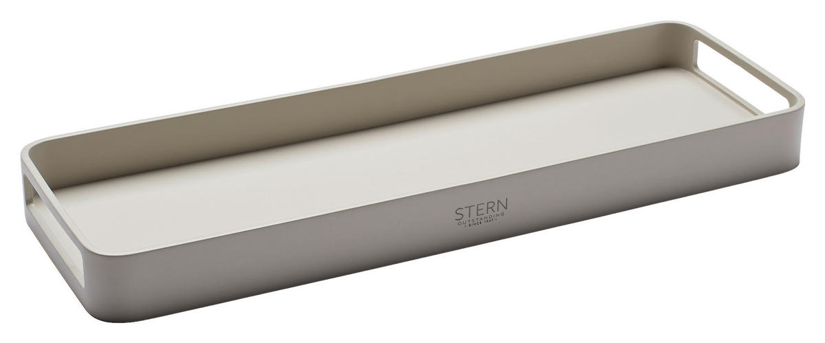 TABLETT Metall  - Greige, Basics, Metall (50/5/17cm) - Stern