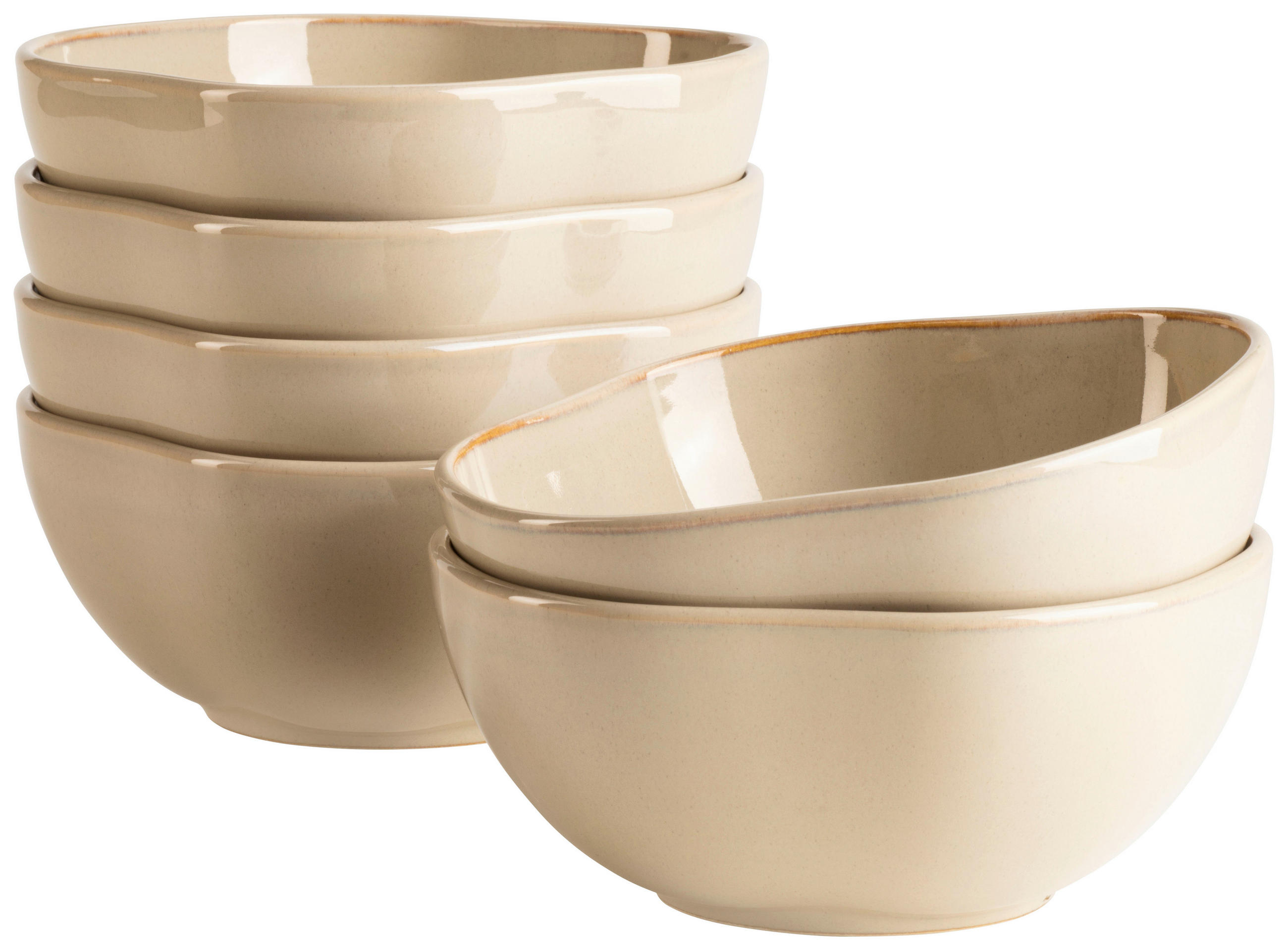 SCHÜSSEL Cordelia   - Sandfarben, Trend, Keramik (16/6,5cm) - Mäser