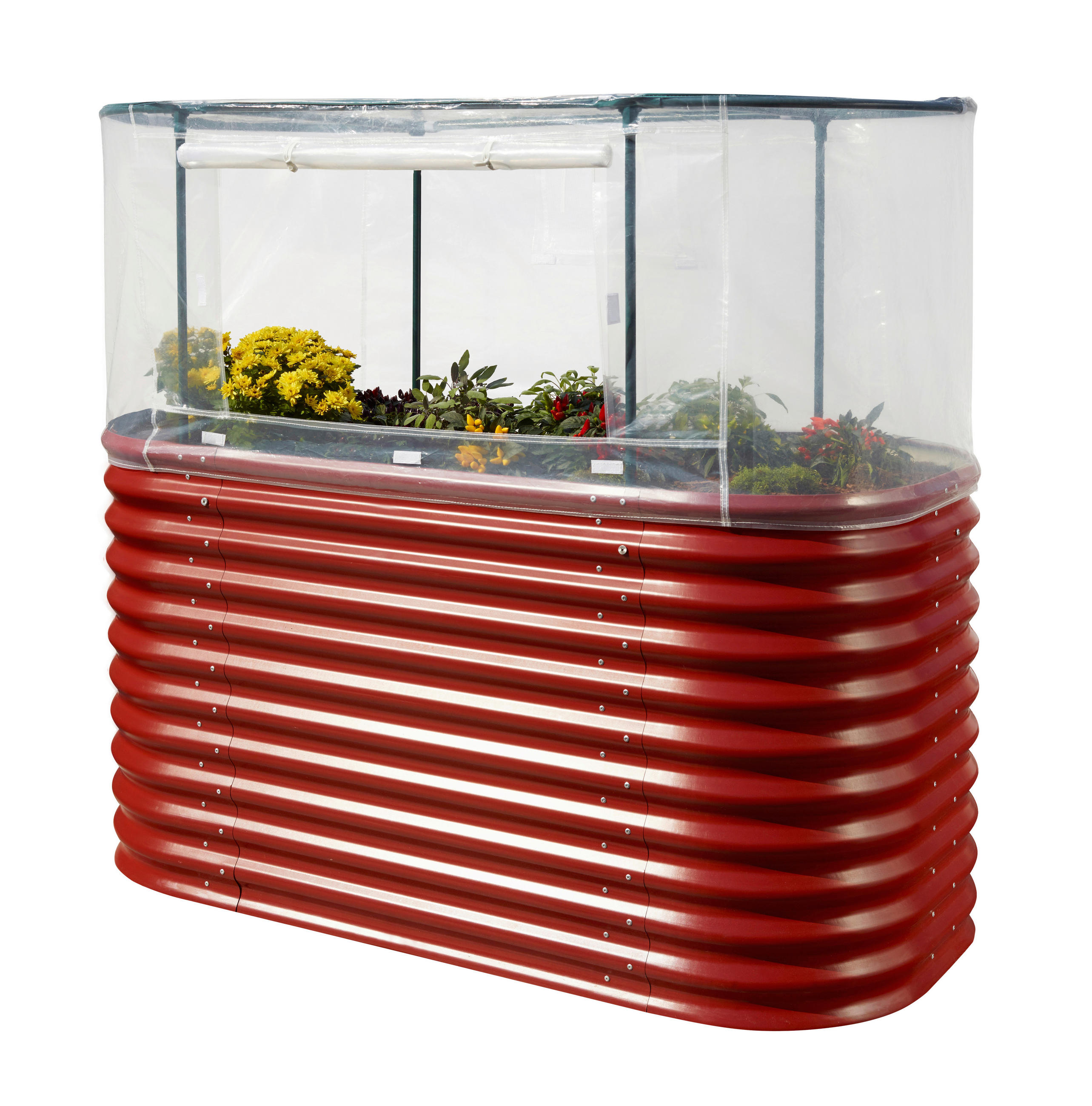 HOCHBEET-ERWEITERUNG  - Transparent, Basics, Kunststoff (76/164cm)