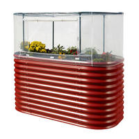 HOCHBEET-ERWEITERUNG  - Transparent, Basics, Kunststoff (76/164cm)