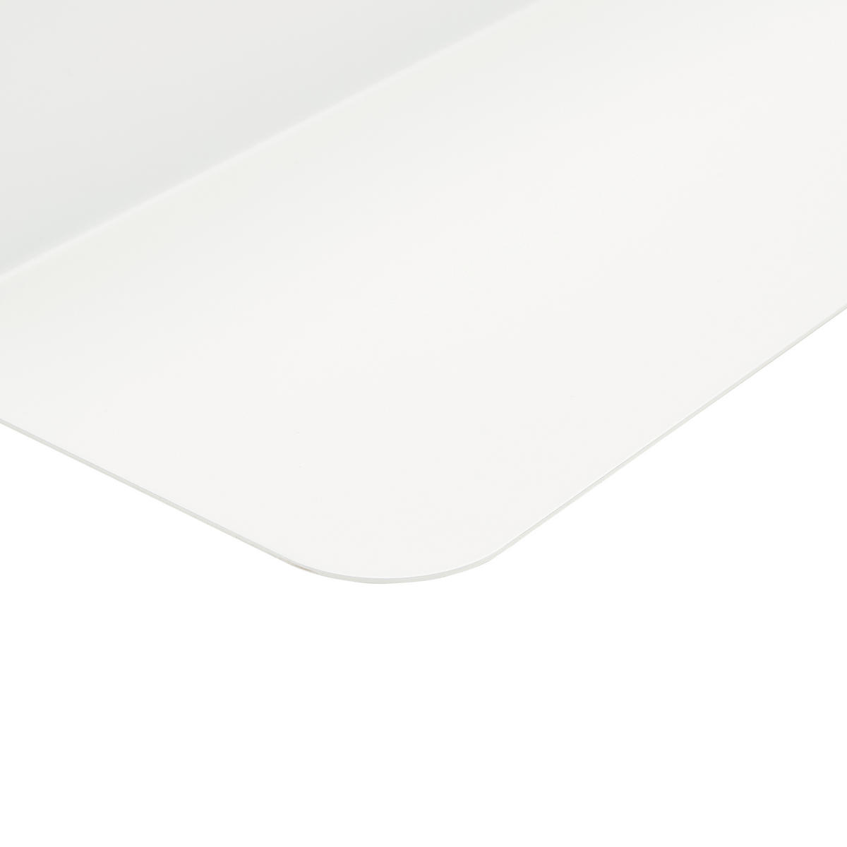 WANDBOARD Weiß  - Weiß, Design, Metall (80/15/15cm) - MID.YOU