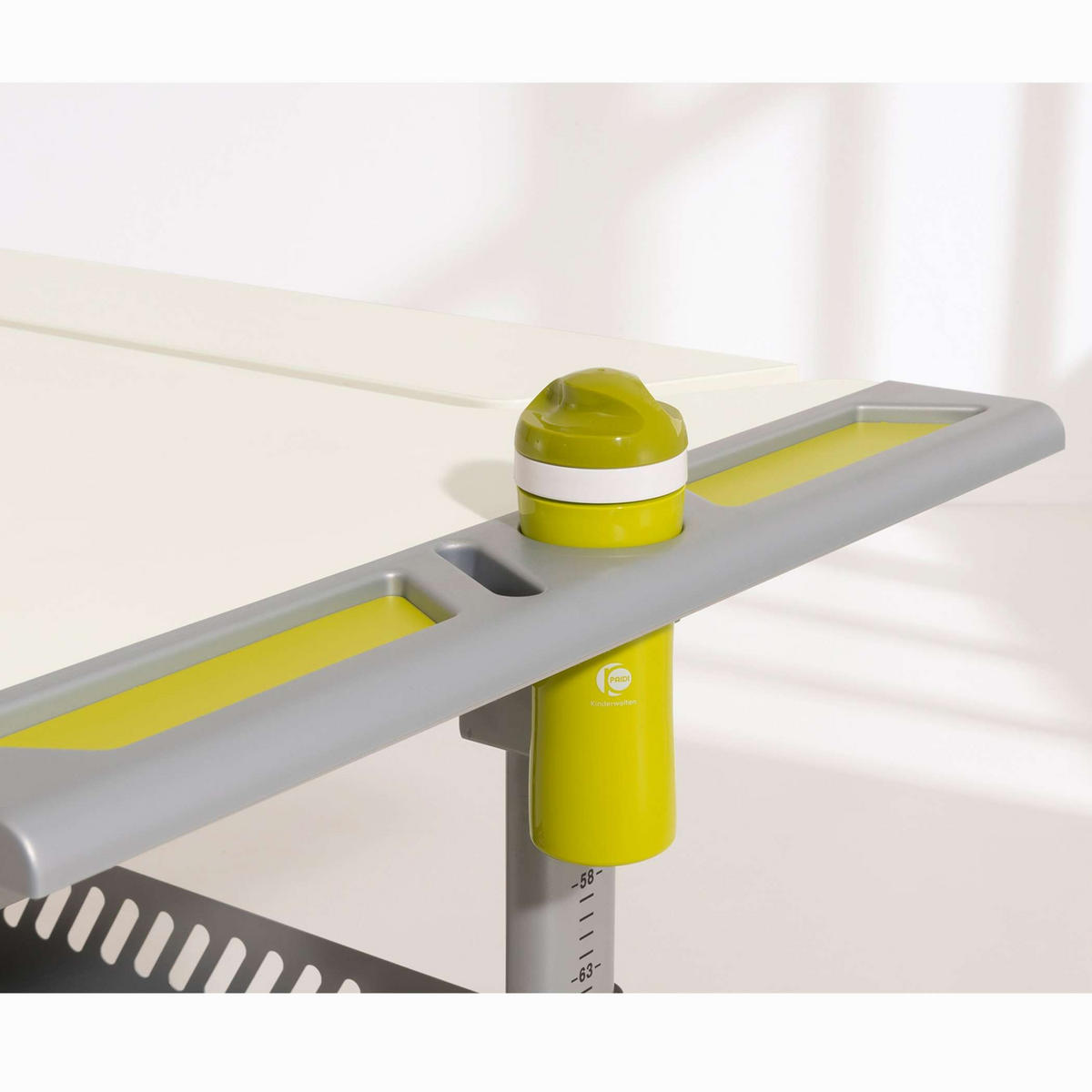 JUGENDSCHREIBTISCH 120/70/53-79 cm  in Blau, Weiss  - Blau/Weiss, Basics, Holzwerkstoff/Kunststoff (120/70/53-79cm) - Paidi