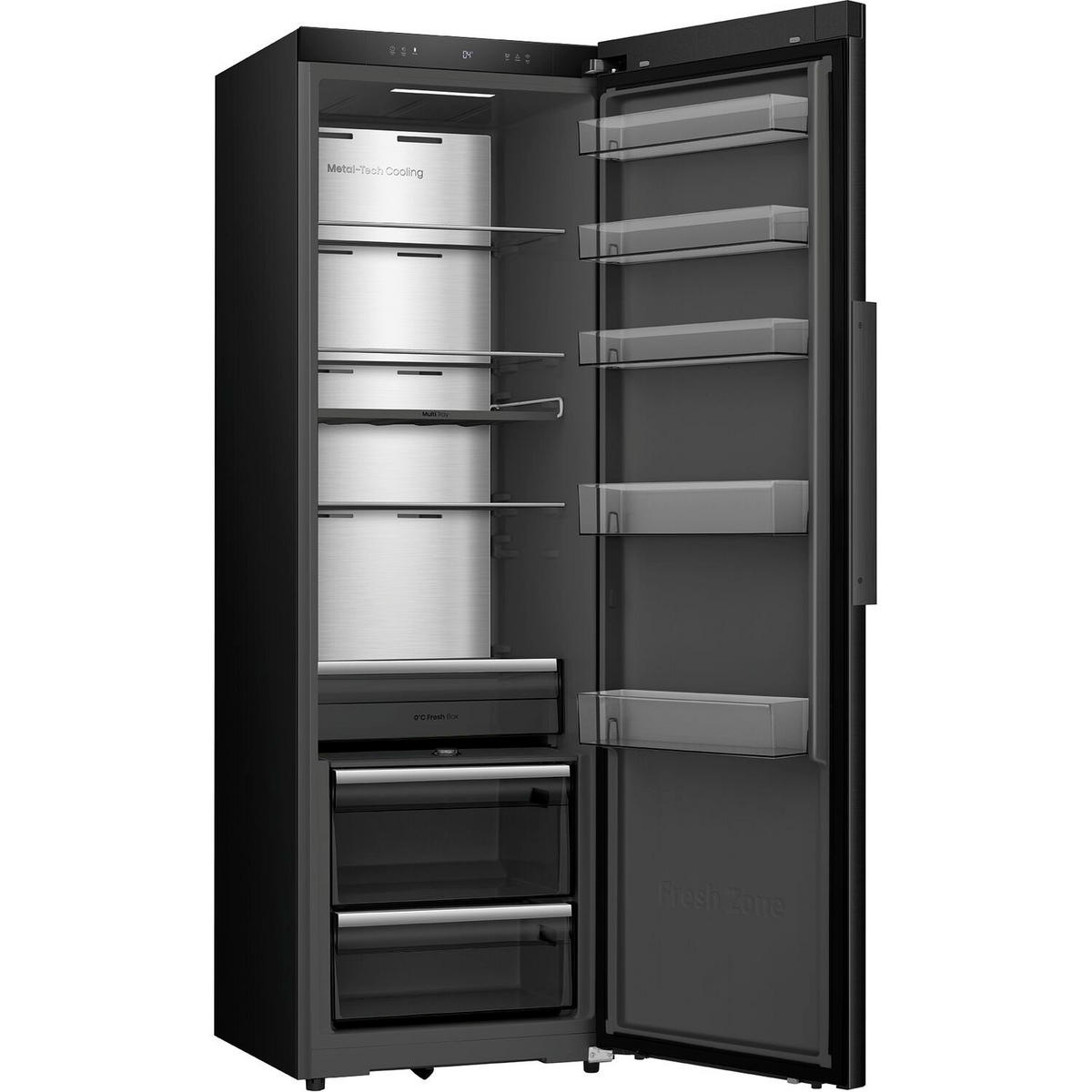 KÜHLSCHRANK 59,5/185,6/62,7 cm RL5K370GSFC  - Schwarz, Design, Kunststoff/Metall (59,5/185,6/62,7cm) - Hisense