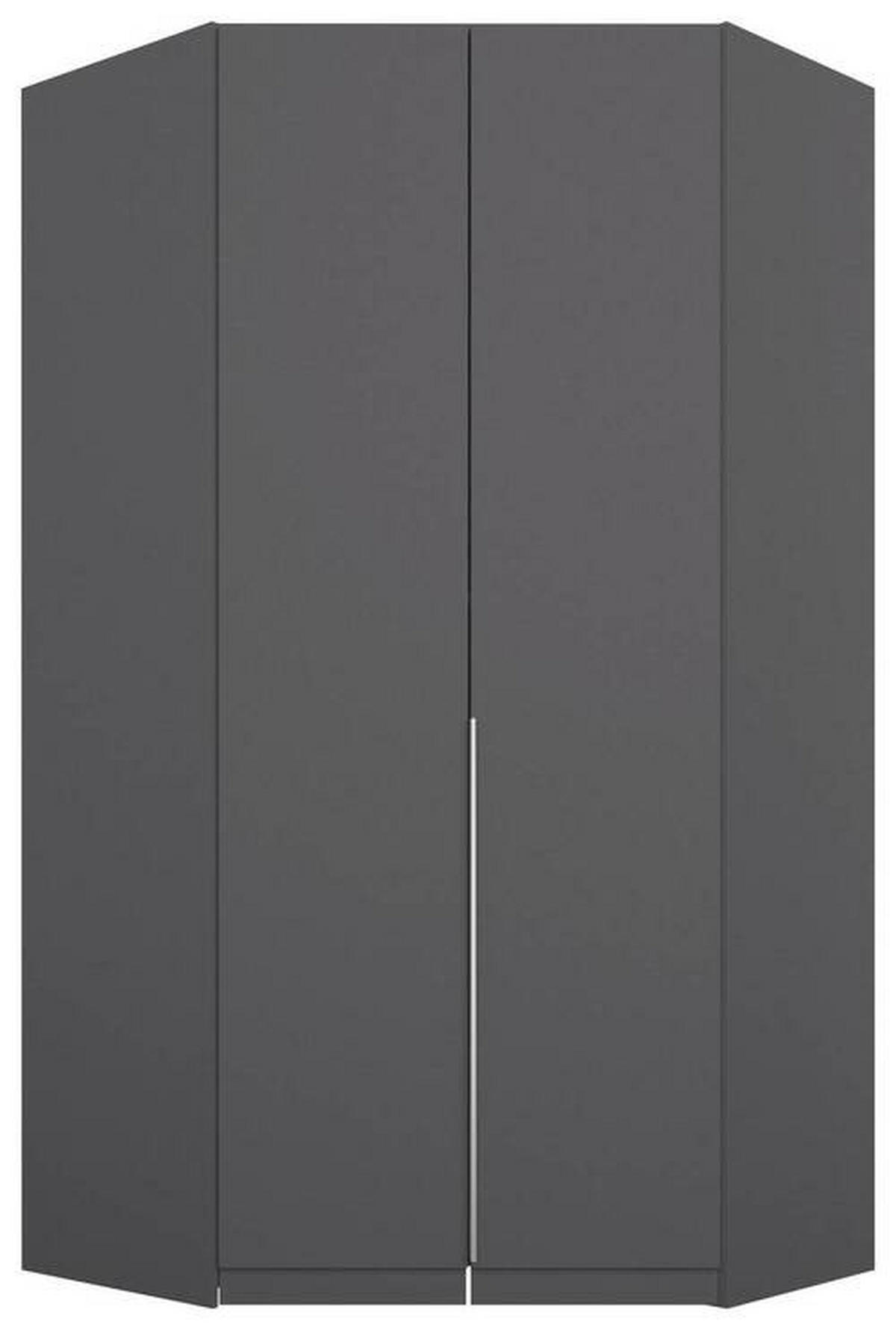 SAROK RUHÁSSZEKRÉNY - alumínium színű/szürke, Modern, faalapú anyag (117/229/117cm) - Rauch Möbel