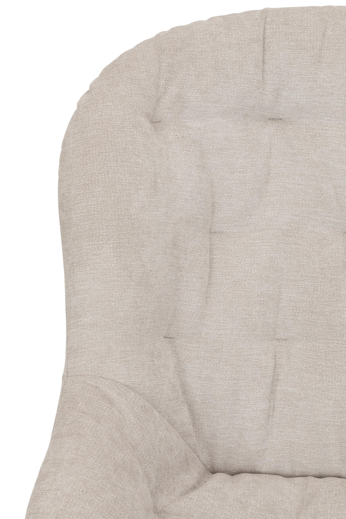 SESSEL Webstoff Beige    - Beige/Schwarz, MODERN, Textil/Metall (66/84/77cm) - MID.YOU