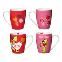 KAFFEEBECHER Haribo  360 ml   - Rot, KONVENTIONELL, Keramik (13/10/9cm) - Ritzenhoff Breker