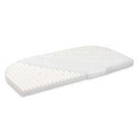 BEISTELLBETTMATRATZE Babybay Comfort  105/57,5 cm    - Weiß, Basics, Textil (105/57,5cm) - Babybay