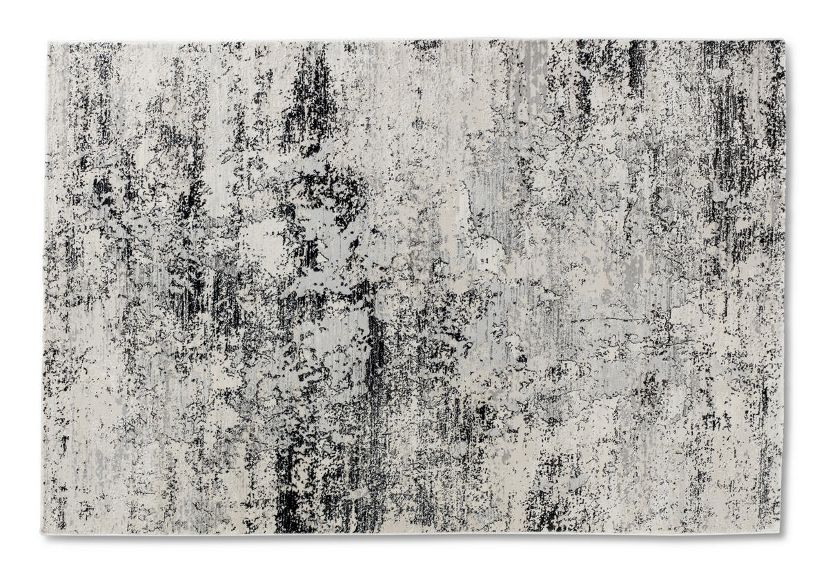 WEBTEPPICH Antea 80/150 cm Antea  - Beige/Schwarz, Design, Textil (80/150cm) - Schöner Wohnen Teppi