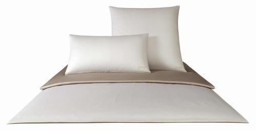 Joop! OBOJSTRANNÁ POSTEĽNÁ BIELIZEŇ, makosatén, béžová, farba lieskového orecha, 200/200 cm