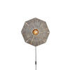 VÄGGLAMPA 45/7 cm   - mörkgrå, Basics, naturmaterial (45/7cm) - Good & Mojo