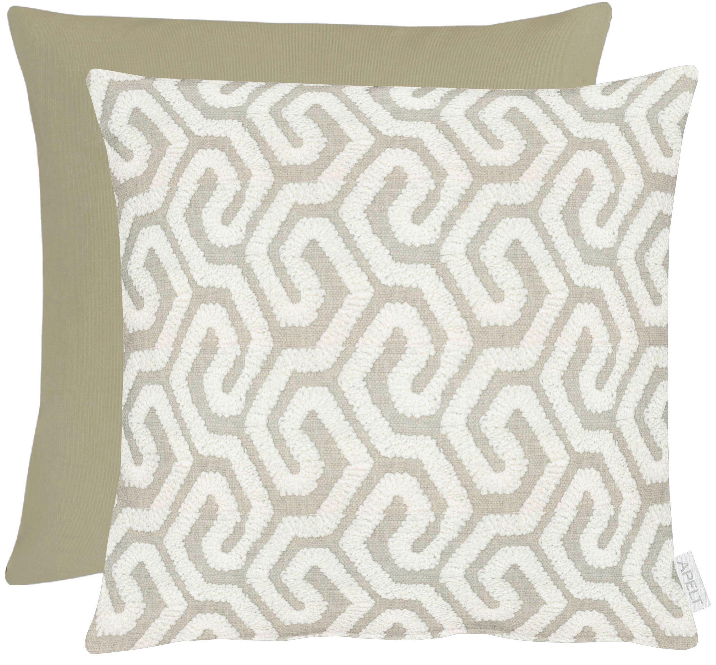 KISSENHÜLLE Unique 46/46 cm  - Beige, Basics, Textil (46/46cm) - Novel