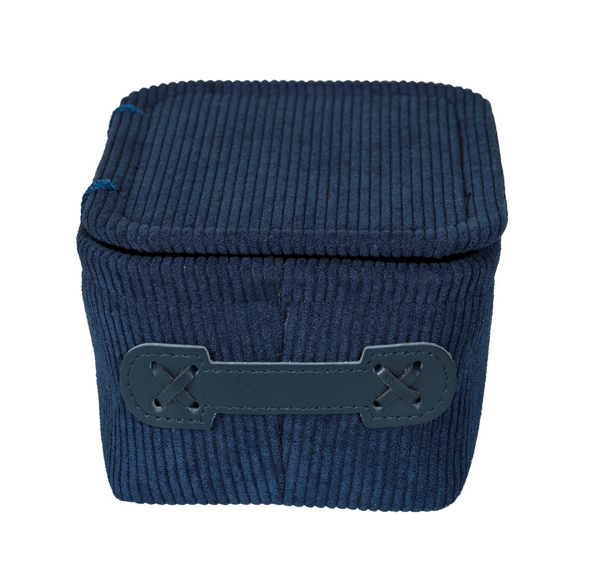 AUFBEWAHRUNGSKÖRBCHEN  - Dunkelblau, Basics, Textil (19/10/14cm) - Wenko