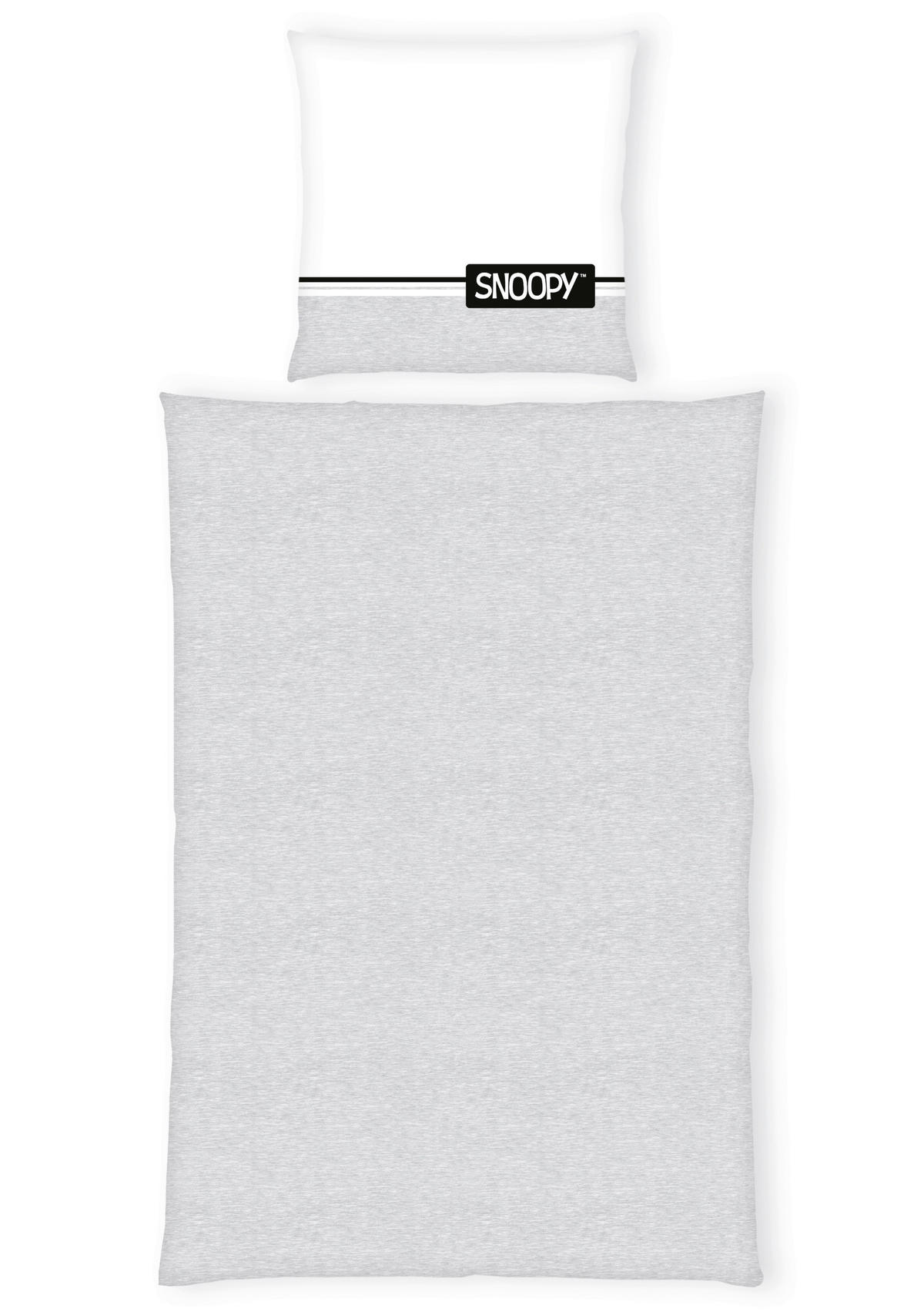JUGENDBETTWÄSCHE Snoopy 135/200 cm  - Weiß, Design, Textil (135/200cm) - Herding