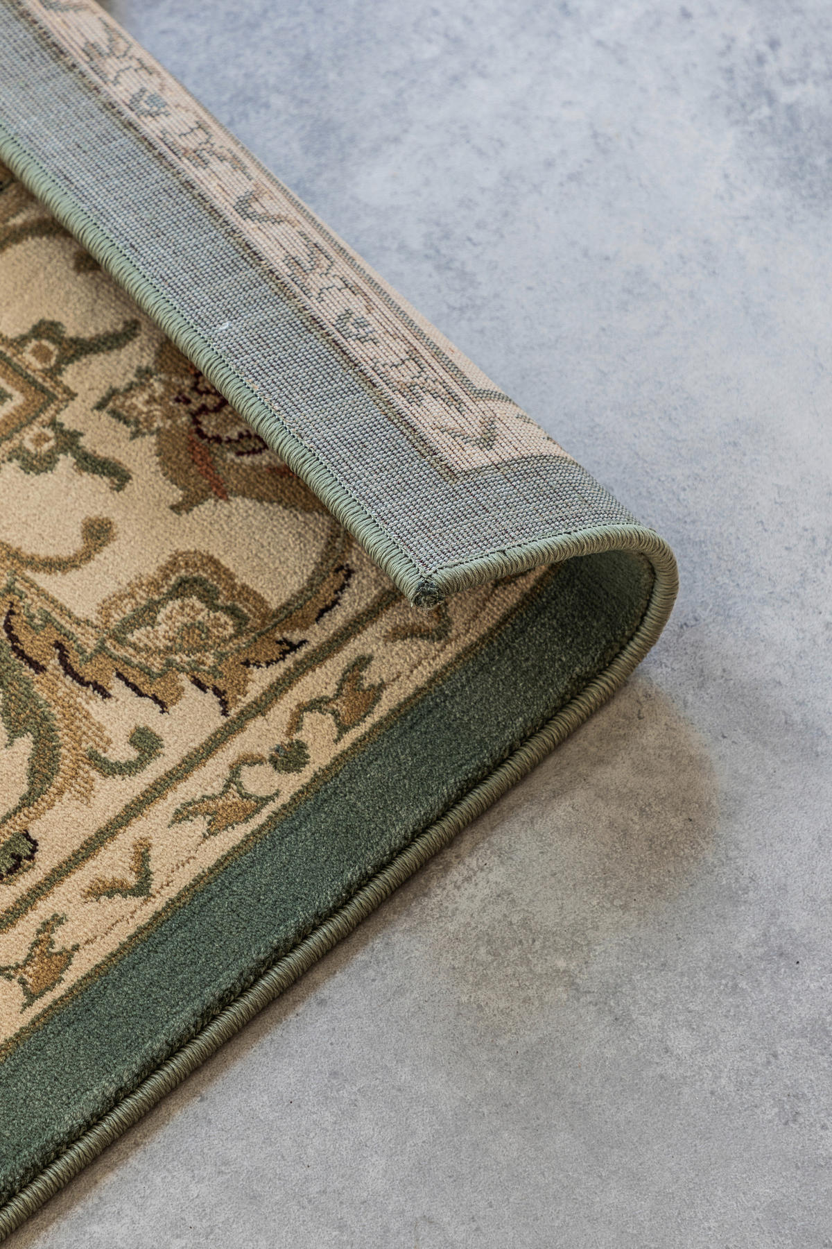 VINTAGE-TEPPICH 200/280 cm Herat Creme, Mintgrün  - Creme/Mintgrün, Basics, Kunststoff/Textil (200/280cm)
