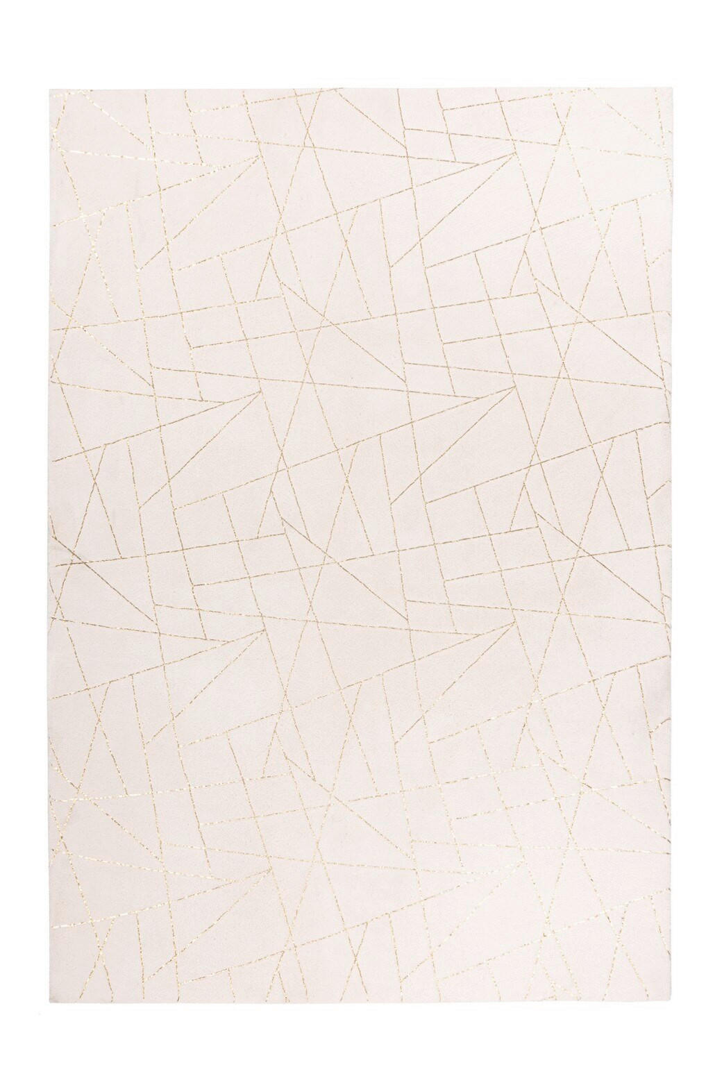 Teppich Bijou Creme/Goldfarben, 80x150 cm