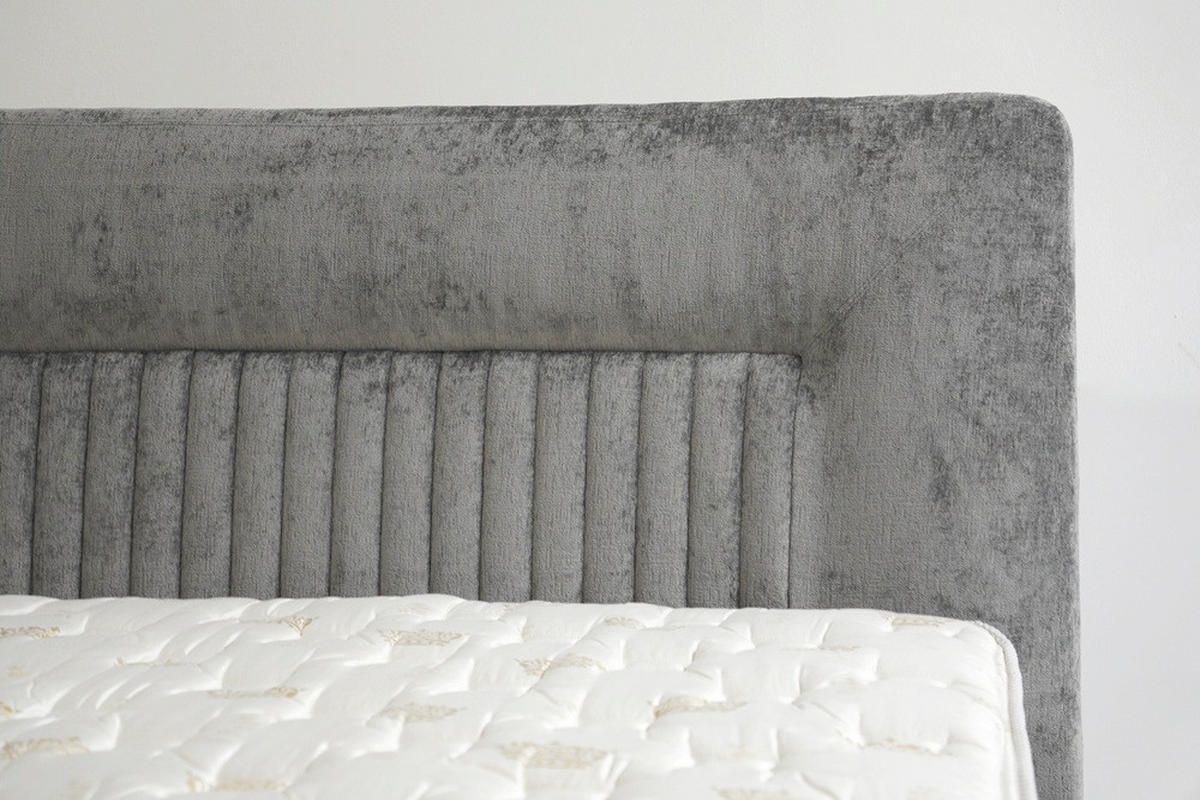 Pat Tapițat,  - Modern, material pe bază de lemn (180/200cm) - Esposa