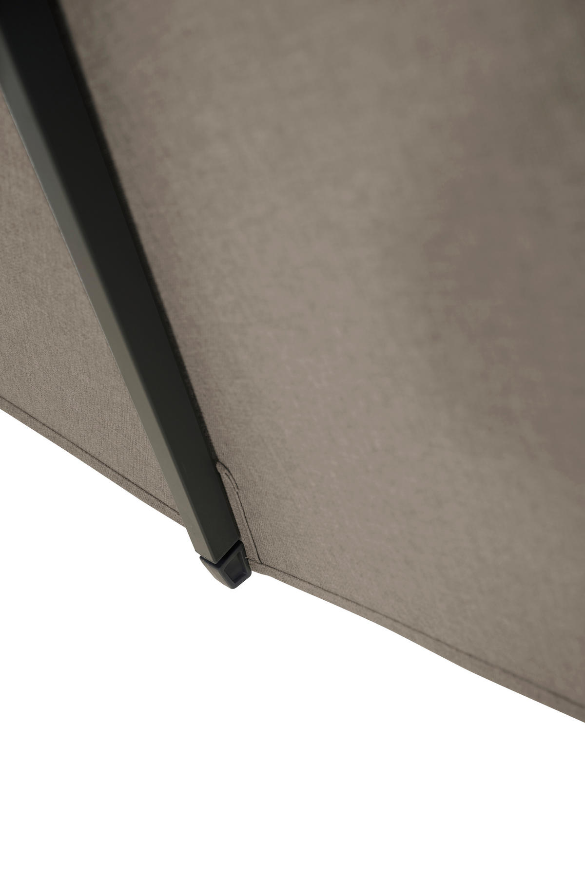 SONNENSCHIRM 300 cm Taupe  - Taupe/Anthrazit, MODERN, Textil/Metall (300/300cm) - Siena Garden