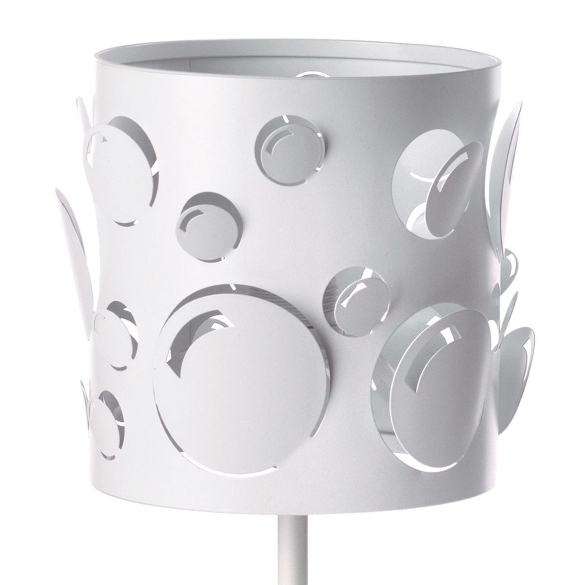 KINDERTISCHLEUCHTE 15/22 cm   - Weiß, Design, Metall (15/22cm)