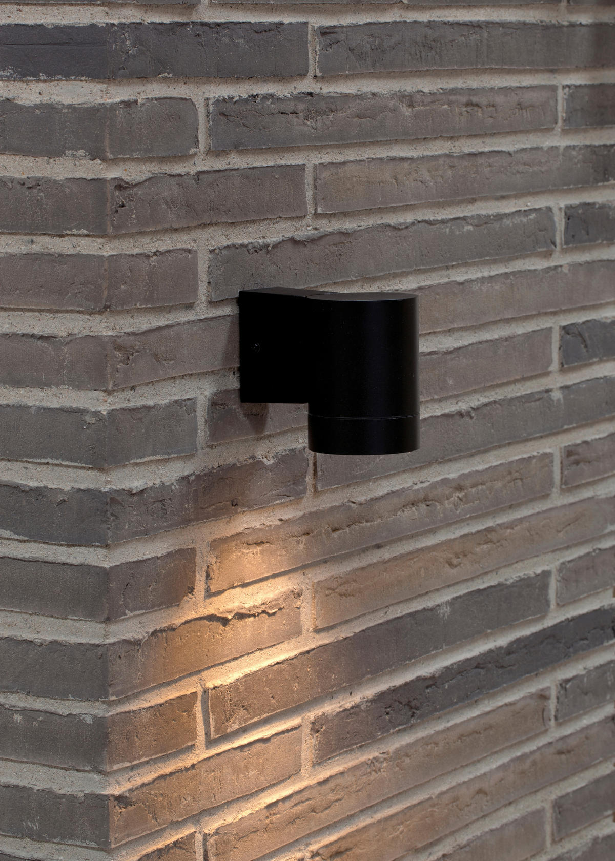 AUßENWANDLEUCHTE 7,6/10,5 cm   - Schwarz, Design, Metall (7,6/10,5cm) - Nordlux