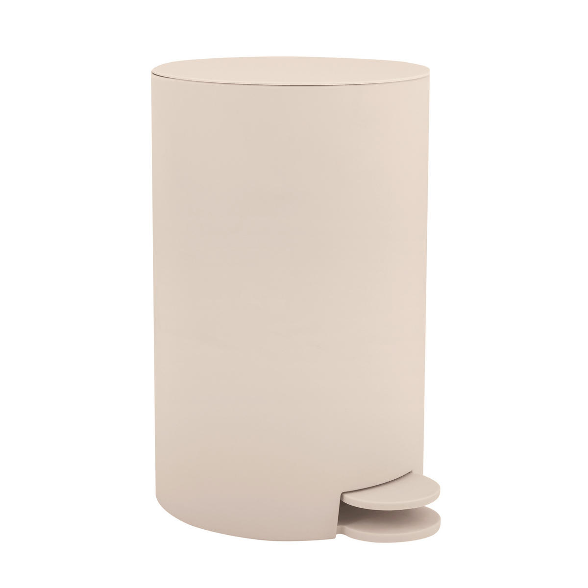 TRETEIMER 3 l  Kunststoff  - Beige/Schwarz, Basics, Kunststoff (15,5/27/14,5cm) - MSV
