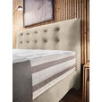 BOXSPRINGBETT 160/200 cm  in Naturfarben  - Naturfarben, KONVENTIONELL, Holz/Textil (160/200cm) - Dieter Knoll