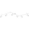 STRAHLER - Weiss, Design, Metall (180/10/18,5cm) - Globo