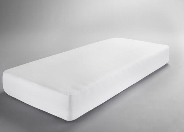 MATRATZENSCHONER 90/200 cm    - Weiss, Basics, Textil (90/200cm)