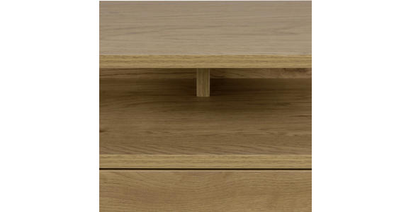 NACHTKÄSTCHEN in Eichefarben - Eichefarben, Design, Holzwerkstoff (35/22,5/32cm) - Carryhome
