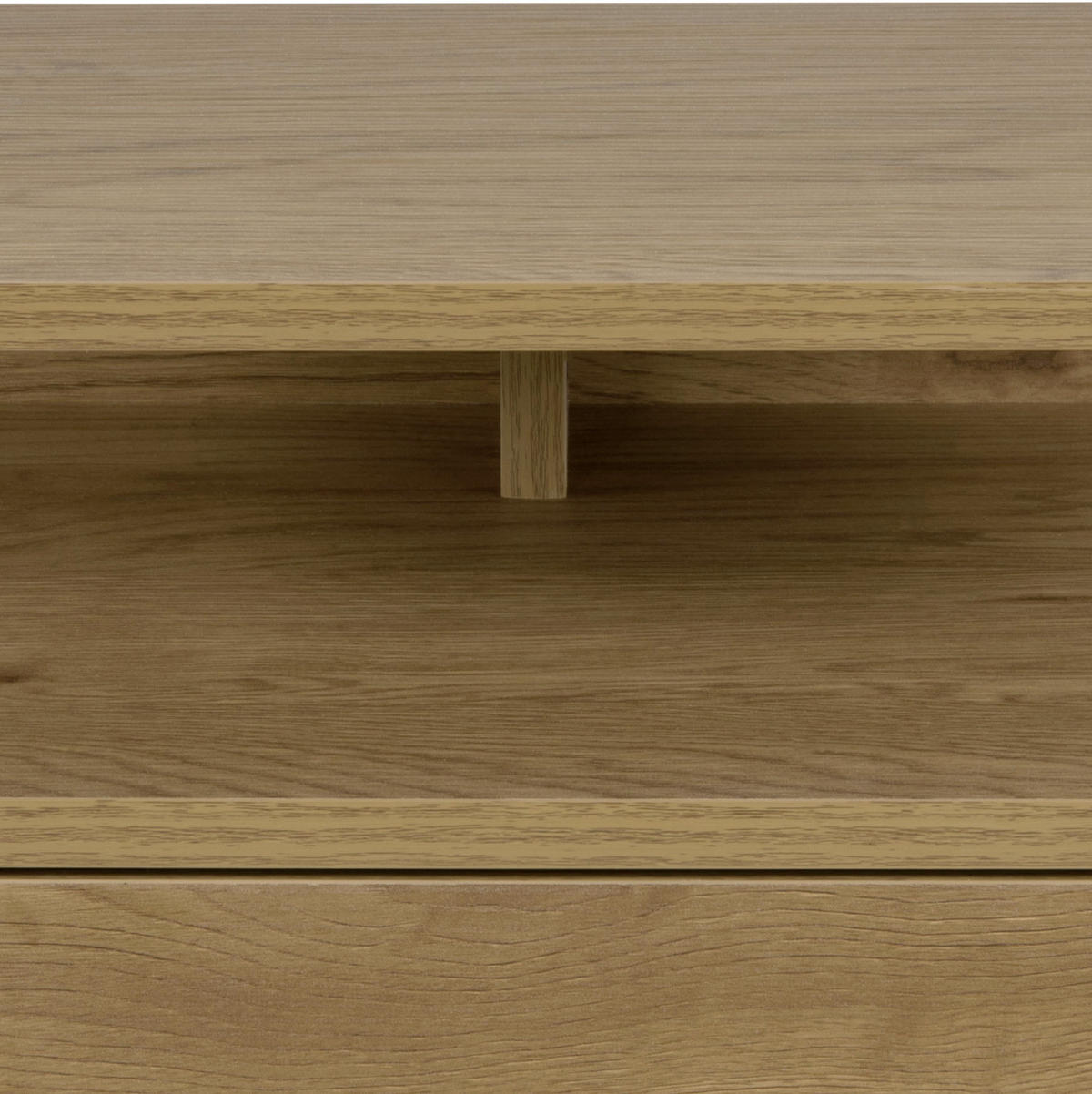 NACHTSCHRANK 35/22,5/32 cm  - Eichefarben, Design, Holzwerkstoff (35/22,5/32cm)