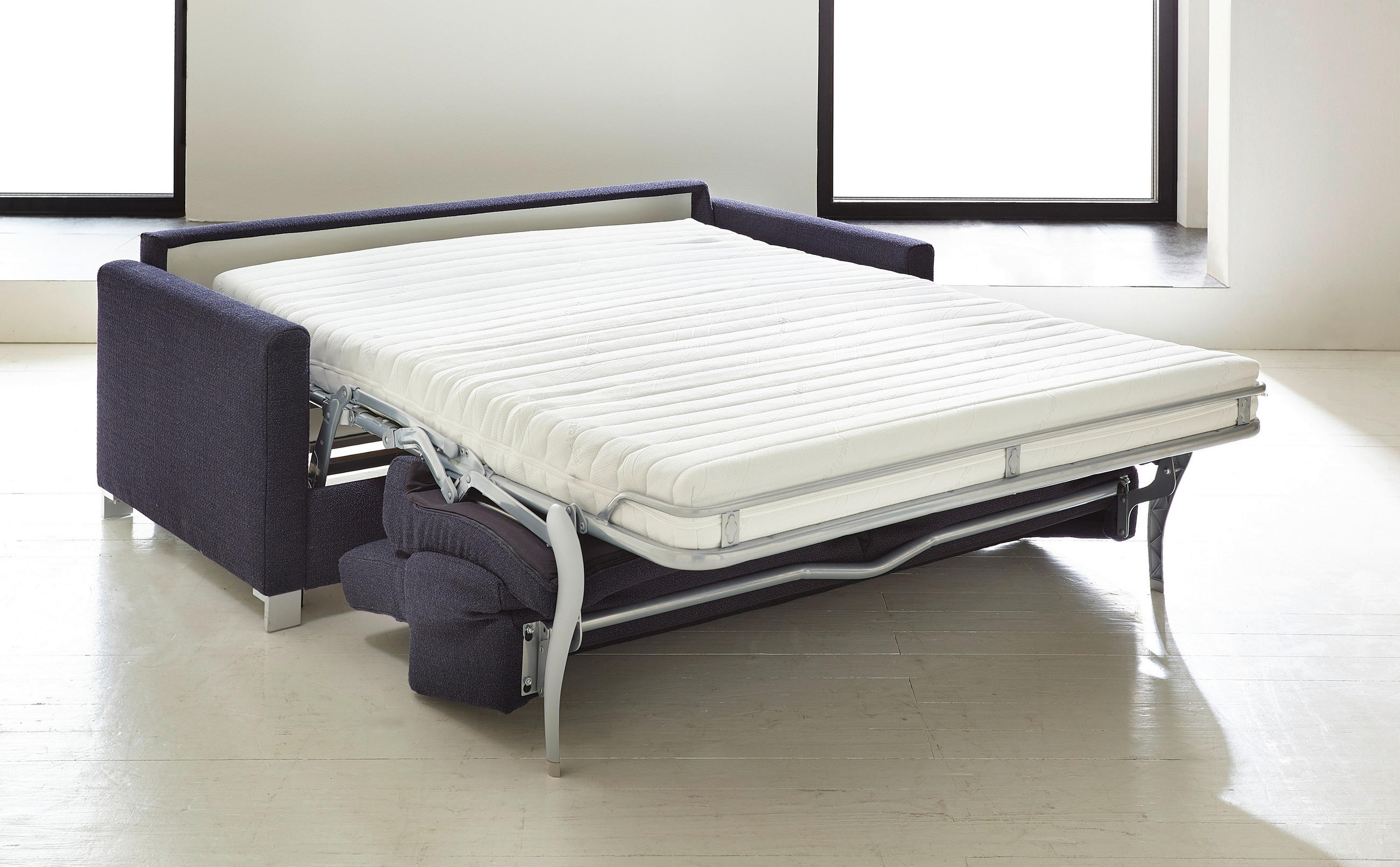 Thumbnail - Bali Schlafsofa Sabrina, Dunkelblau, Textil, 185x100x100 cm, Stoffauswahl, Kinder- & Jugendzimmer, Jugendmöbel, Jugendso...