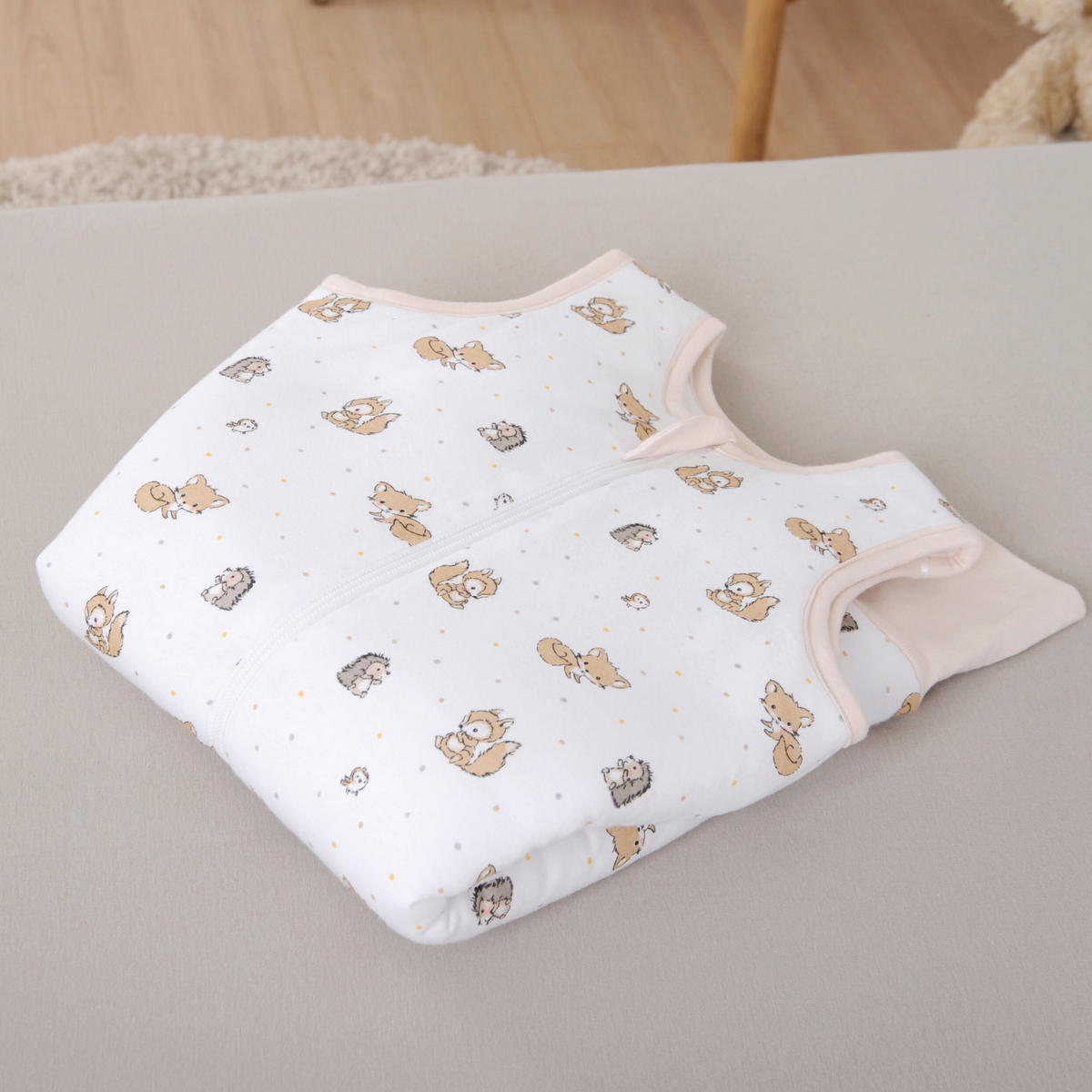 BABYSCHLAFSACK Waldfreunde  70/45 cm     - Weiß, Basics, Textil (70/45cm) - baby best