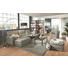 WOHNLANDSCHAFT in Leder Creme - Eichefarben/Creme, Design, Leder/Holz (159/306cm) - Celina Home WOHNLANDSCHAFT in Leder Creme - Eichefarben/Creme, Design, Leder/Holz (159/306cm) - Celina Home