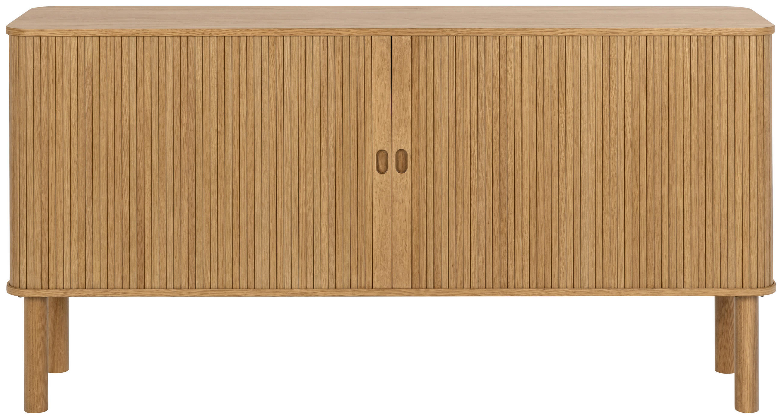 SIDEBOARD Langley in 160/80/40 cm - Eichefarben, Trend, Holzwerkstoff (160/80/40cm)