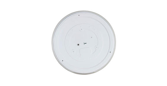 LED-DECKENLEUCHTE 40/8 cm   - Transparent/Silberfarben, Trend, Kunststoff/Metall (40/8cm) - Novel