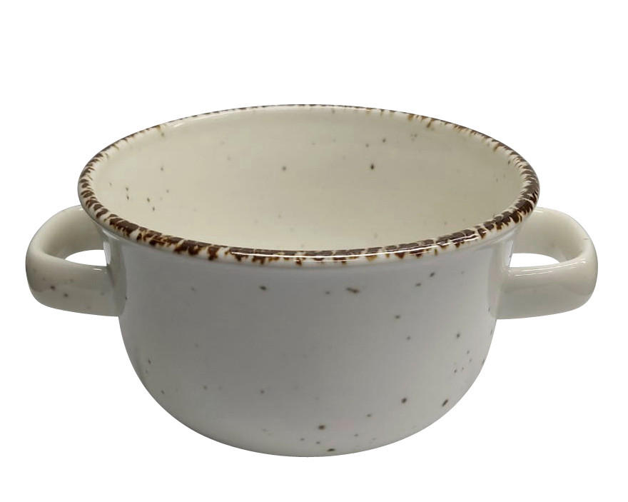 CANĂ PENTRU SUPĂ 13,5 cm  - alb, Lifestyle, ceramică (13,5cm) - Landscape